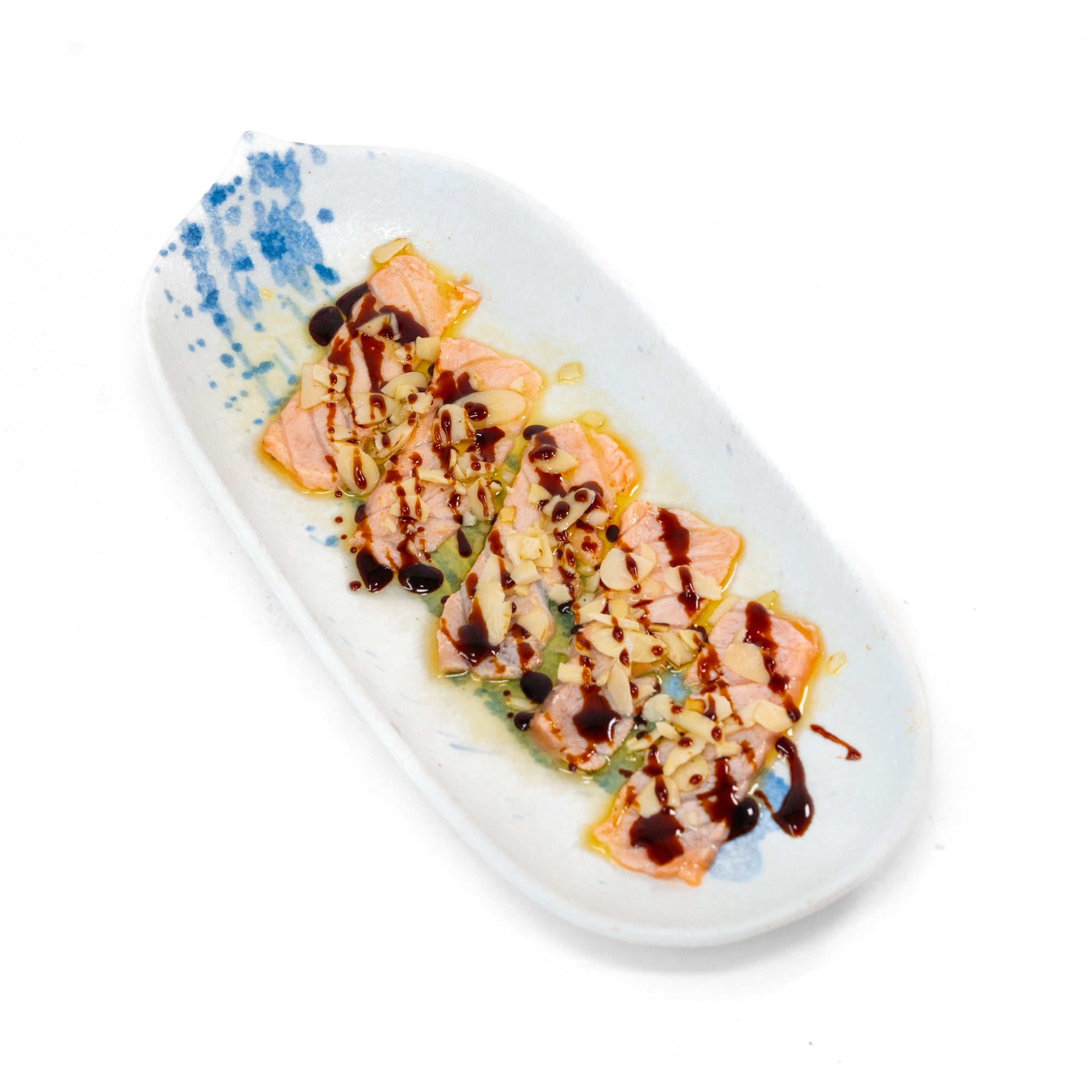 144 - Carpaccio di  salmone scottato - 10pz