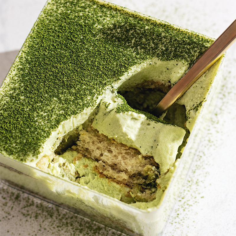 Tiramisù al tè matcha