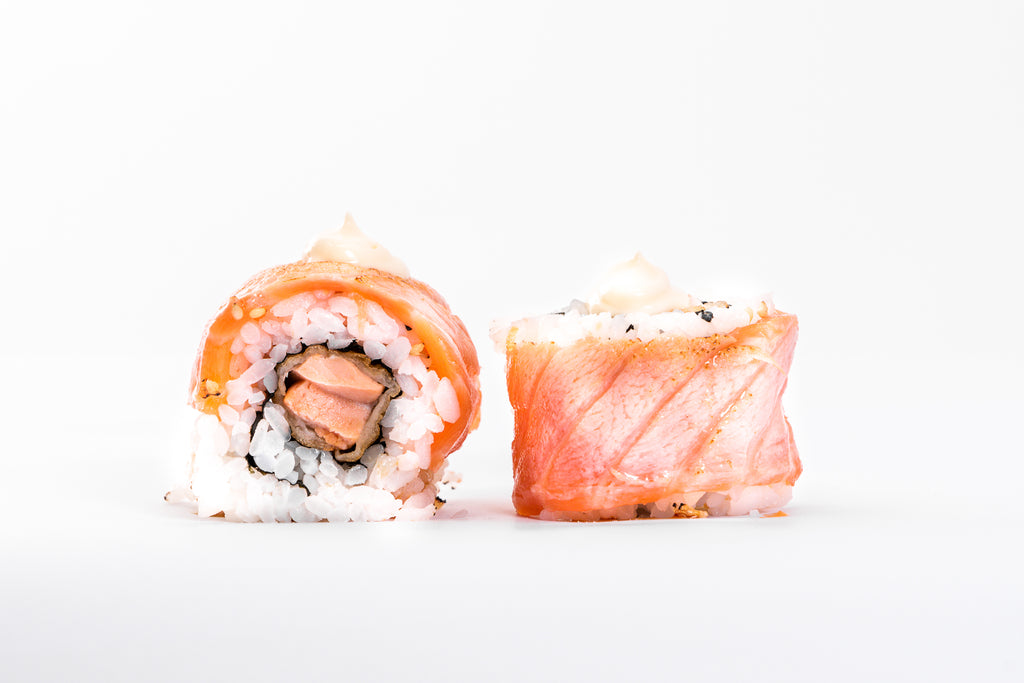 97 - Uramaki Tempura Salmon