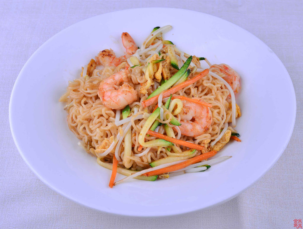 172 - Yaki noodles con gamberi e verdure